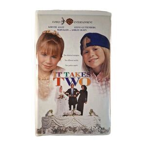 It Takes Two (1995) VHS Clamshell Mary Kate & Ashley Olsen - Children/Campy - PG